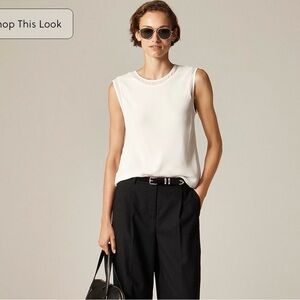 Shell top in viscose chiffon